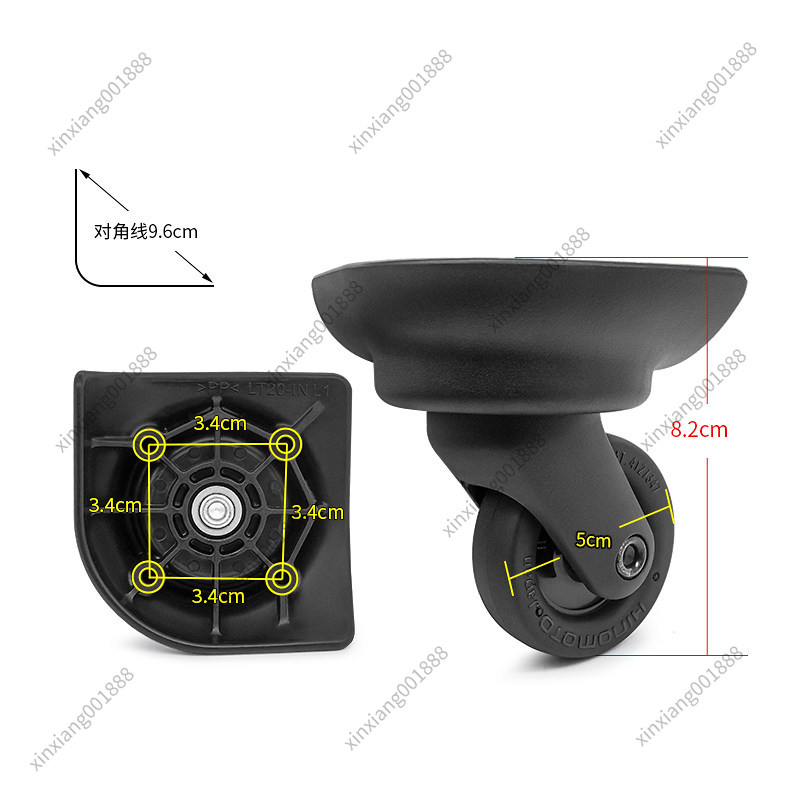 For Samsonite Luggage Replacem - đánh giá và giá Silent Replacement Luggage Wheels