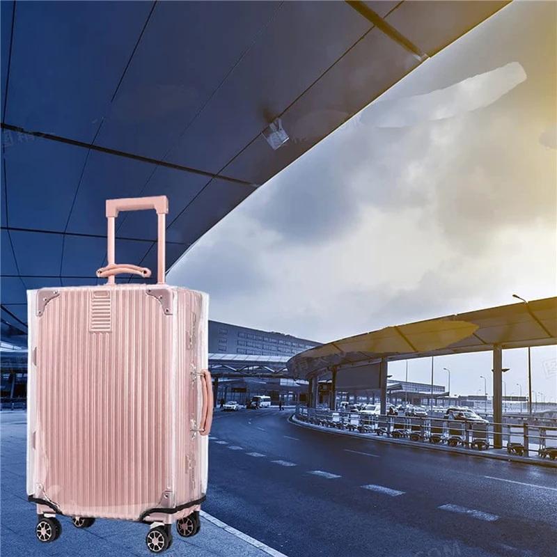 1Pc Clear PVC Suitcase Protect - đánh giá và giá Luggage Protective Cover Transparent