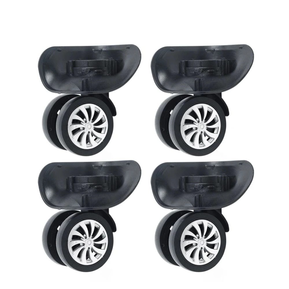 4Pcs Universal Luggage Suitcas - đánh giá và giá Silent Replacement Luggage Wheels