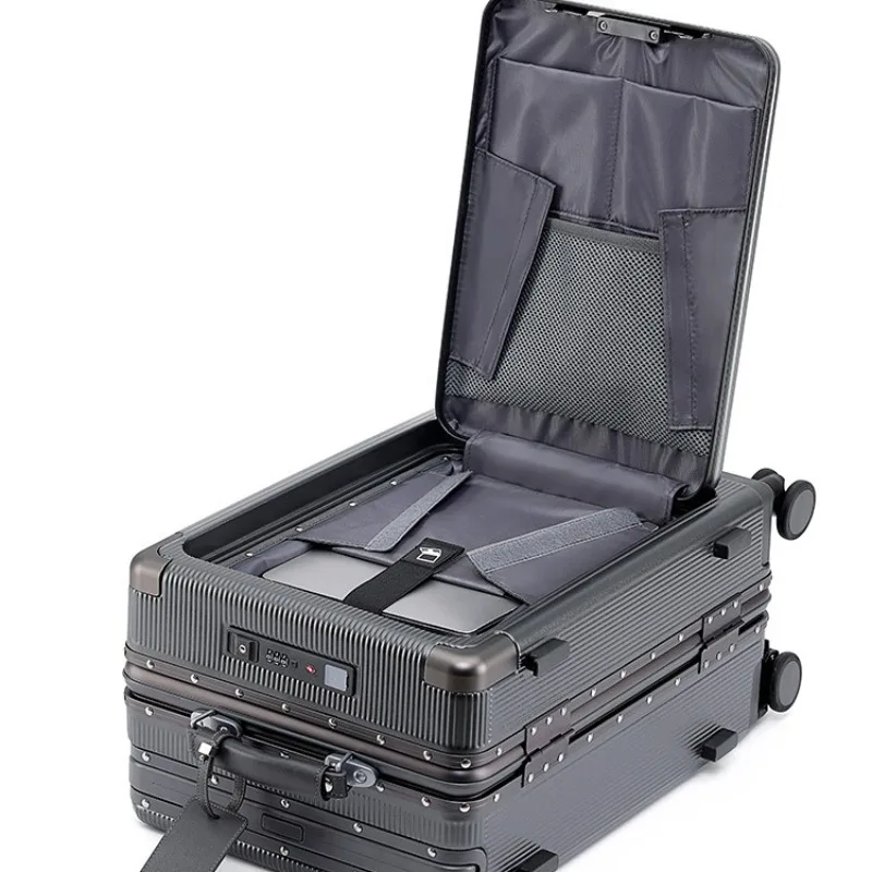 Travel Suitcase Aluminum frame - đánh giá và giá Aluminum Frame Carry On Luggage