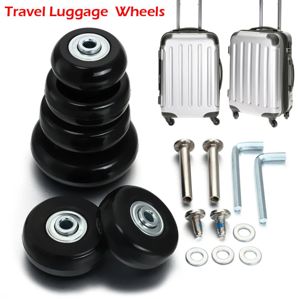 2/4pcs 57-59MM Sliding Replace - đánh giá và giá Silent Replacement Luggage Wheels