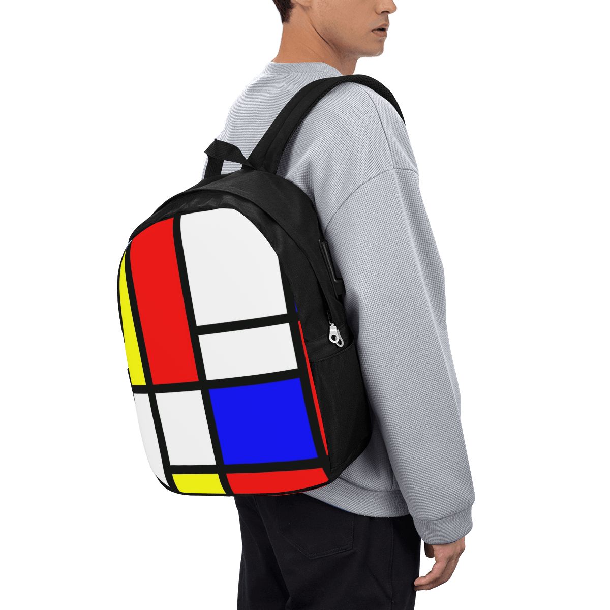Piet Mondrian Composition  Bac - đánh giá và giá Travel Bags