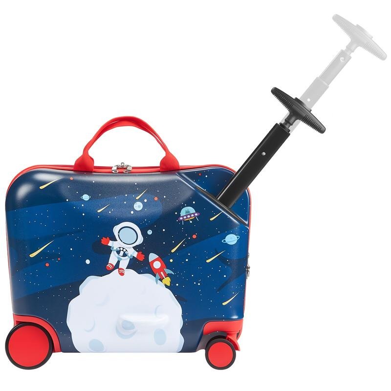 Ride-on Luggage 18-inch Lightw - đánh giá và giá Kids Ride On Suitcase Scooter