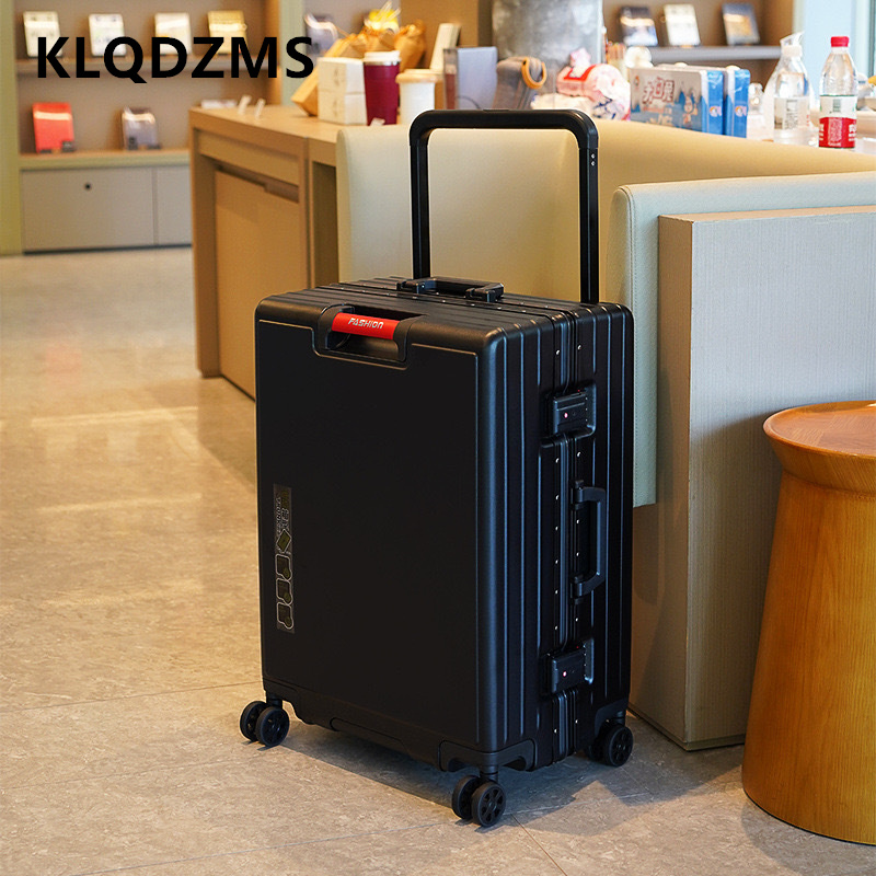 KLQDZMS Suitcase Aluminum Fram - đánh giá và giá Aluminum Frame Carry On Luggage