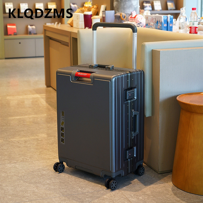 KLQDZMS Suitcase Aluminum Fram - đánh giá và giá Aluminum Frame Carry On Luggage