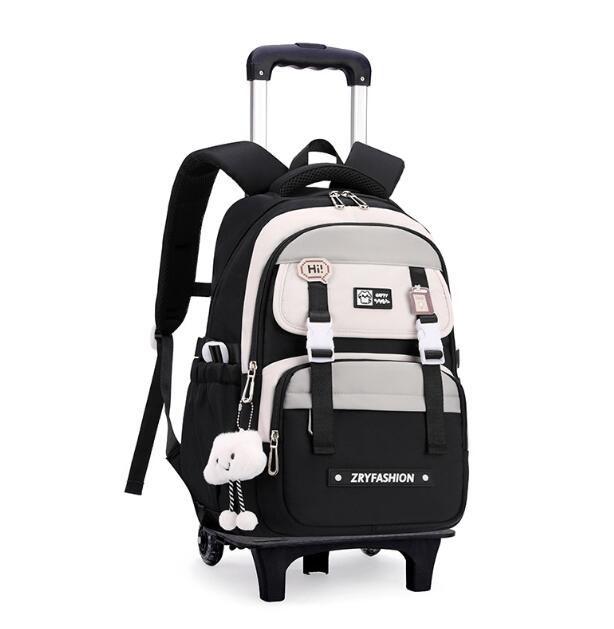 Travel Rolling Luggage backpac - đánh giá và giá Foldable Rolling Luggage Bag