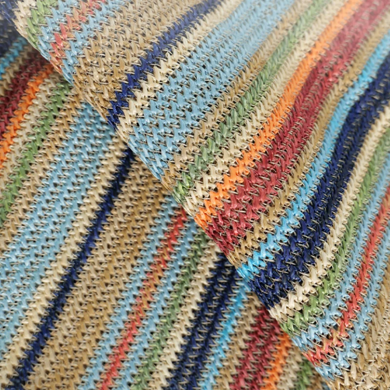 1yard Colorful Strip Pp Straw  - đánh giá và giá Handbags