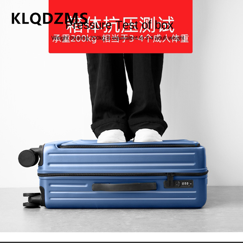 KLQDZMS 20 Inch Charging Suitc - đánh giá và giá Front Opening Laptop Luggage 24 Inch