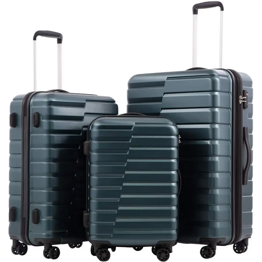 3-Piece Hard Shell Spinner Lug - đánh giá và giá Expandable Hard Shell Luggage Set