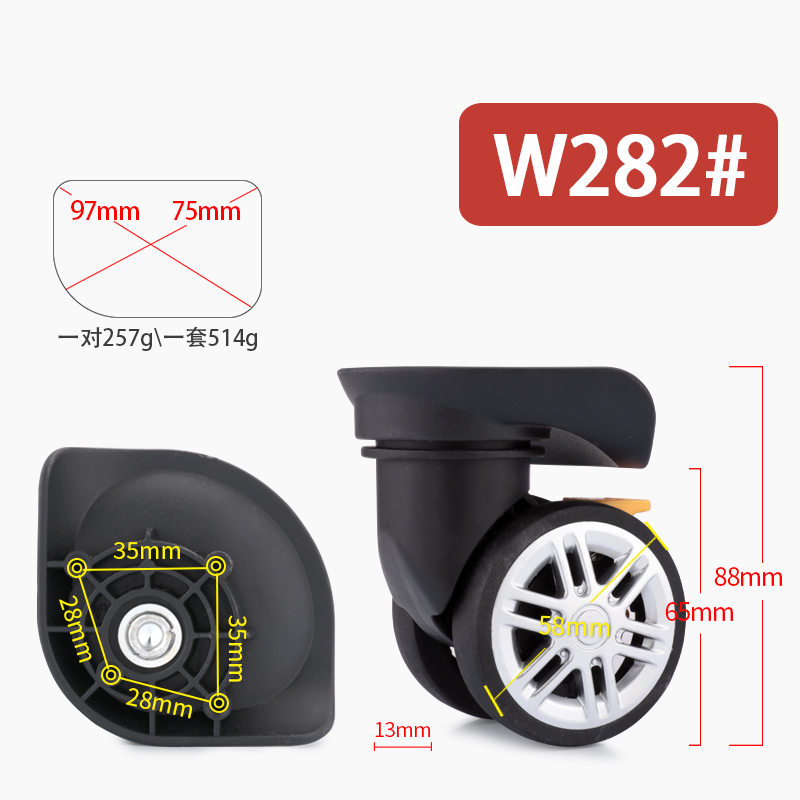 For 41Z# Luggage Spinner Wheel - đánh giá và giá Silent Replacement Luggage Wheels