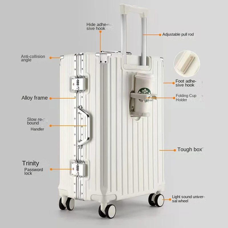 20-30 inch Update Hot Aluminum - đánh giá và giá Aluminum Frame Carry On Luggage